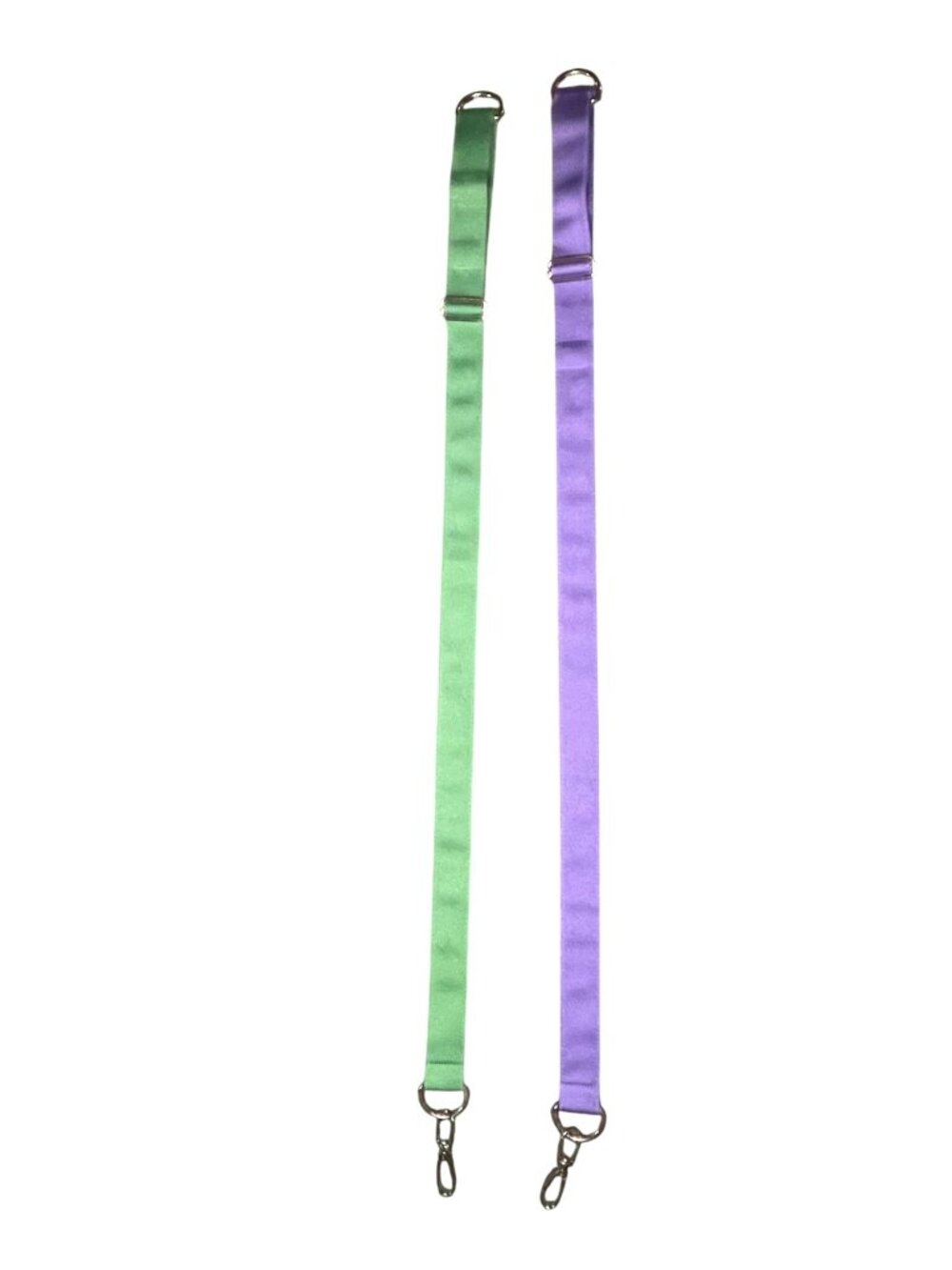 Polo Golf Ralph Lauren Adjustable Bag Straps Set Of 2 Green & Purple Nylon With